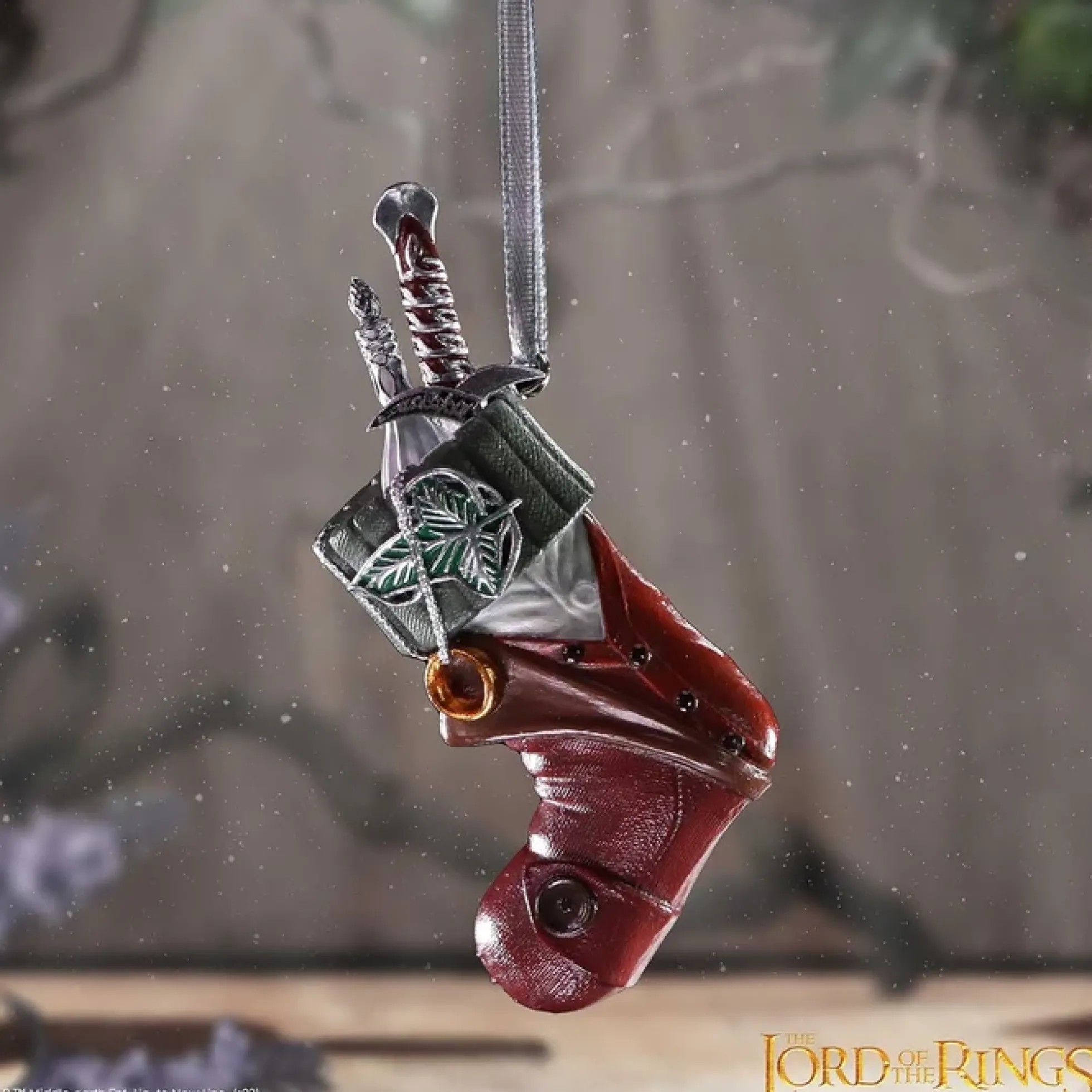 Der Herr der Ringe Christbaumschmuck Weihnachtsstrumpf