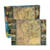 Der Herr der Ringe Puzzle Karte von Mittelerde
