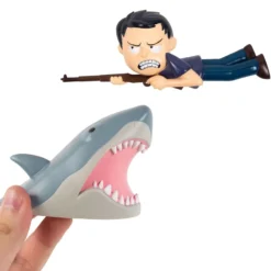 Der weiße Hai 3D-Wandfiguren mit Aufklebern