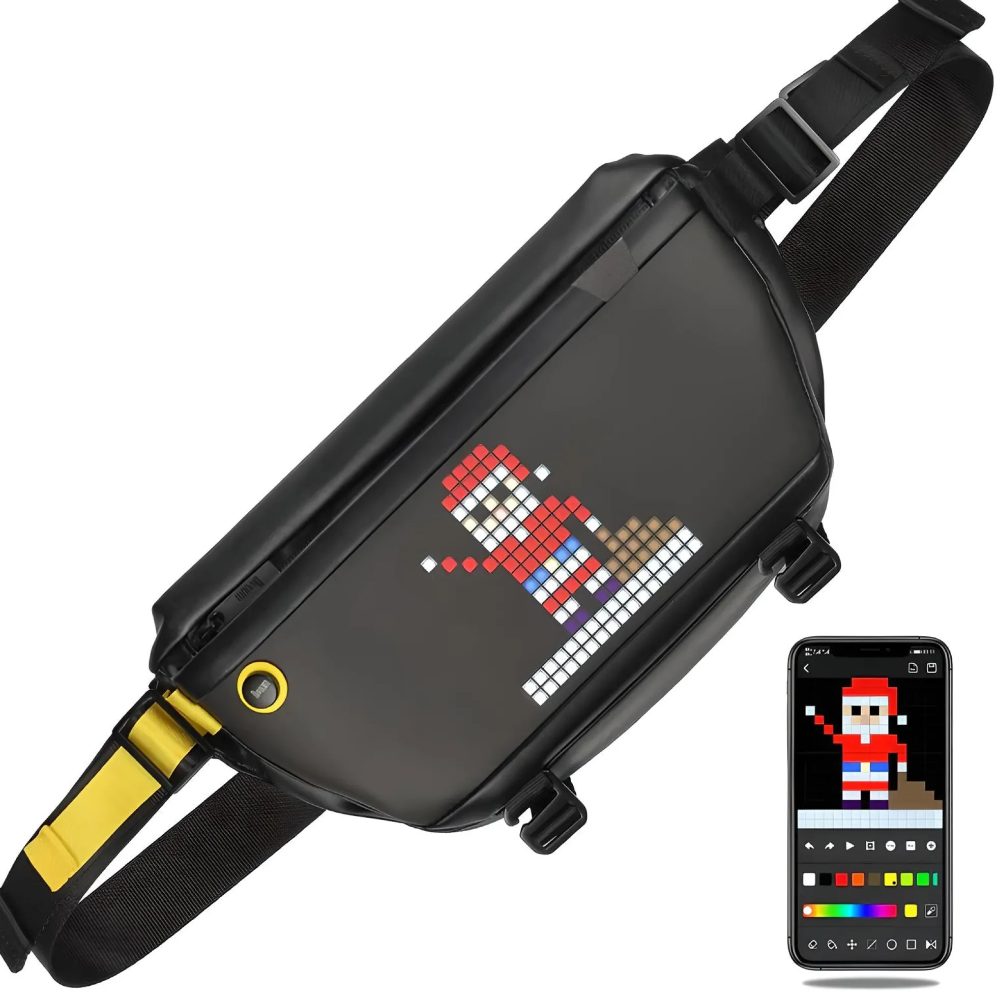 Divoom Pixoo Sling Bag - Schultertasche mit Pixeldisplay