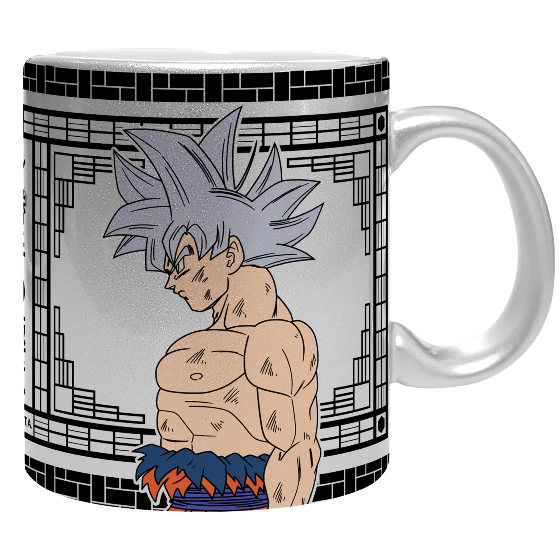 Dragon Ball Super Tasse mit Silbereffekt: Son-Goku