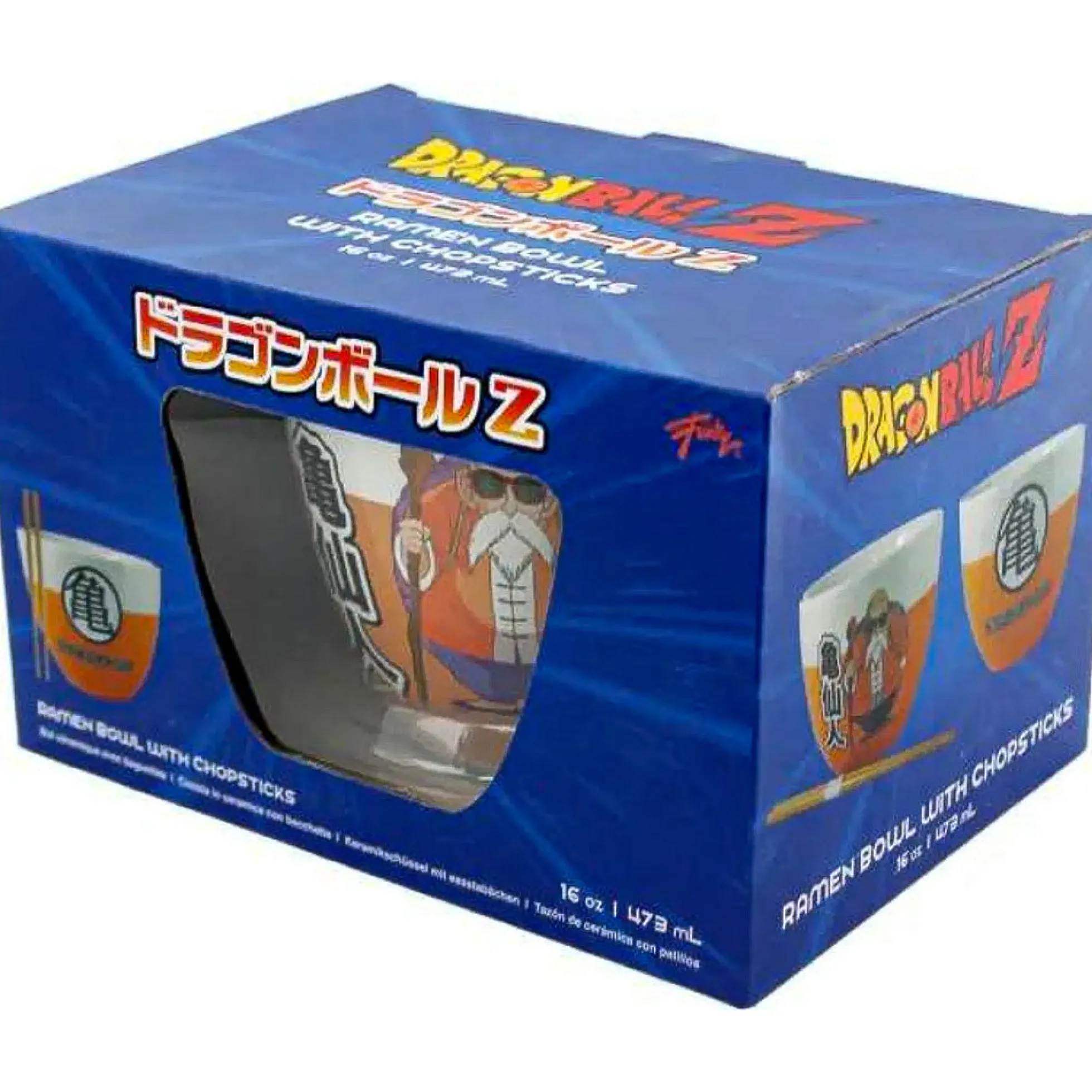 Dragon Ball Z Meister Roshi Ramen-Schüssel Set mit Stäbchen