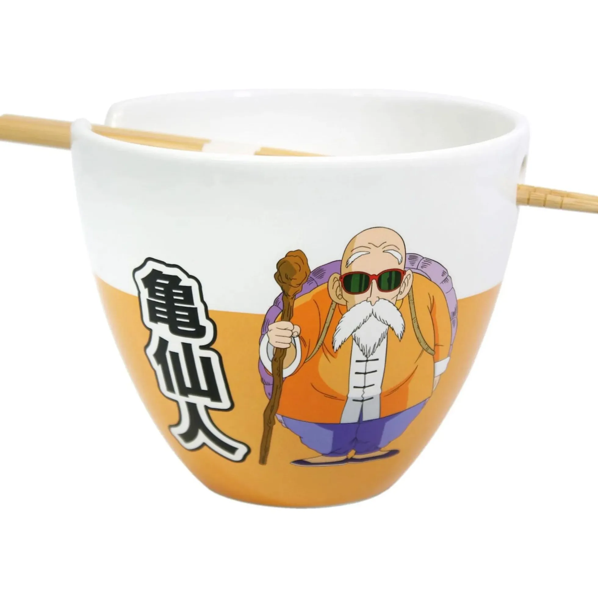 Dragon Ball Z Meister Roshi Ramen-Schüssel Set mit Stäbchen