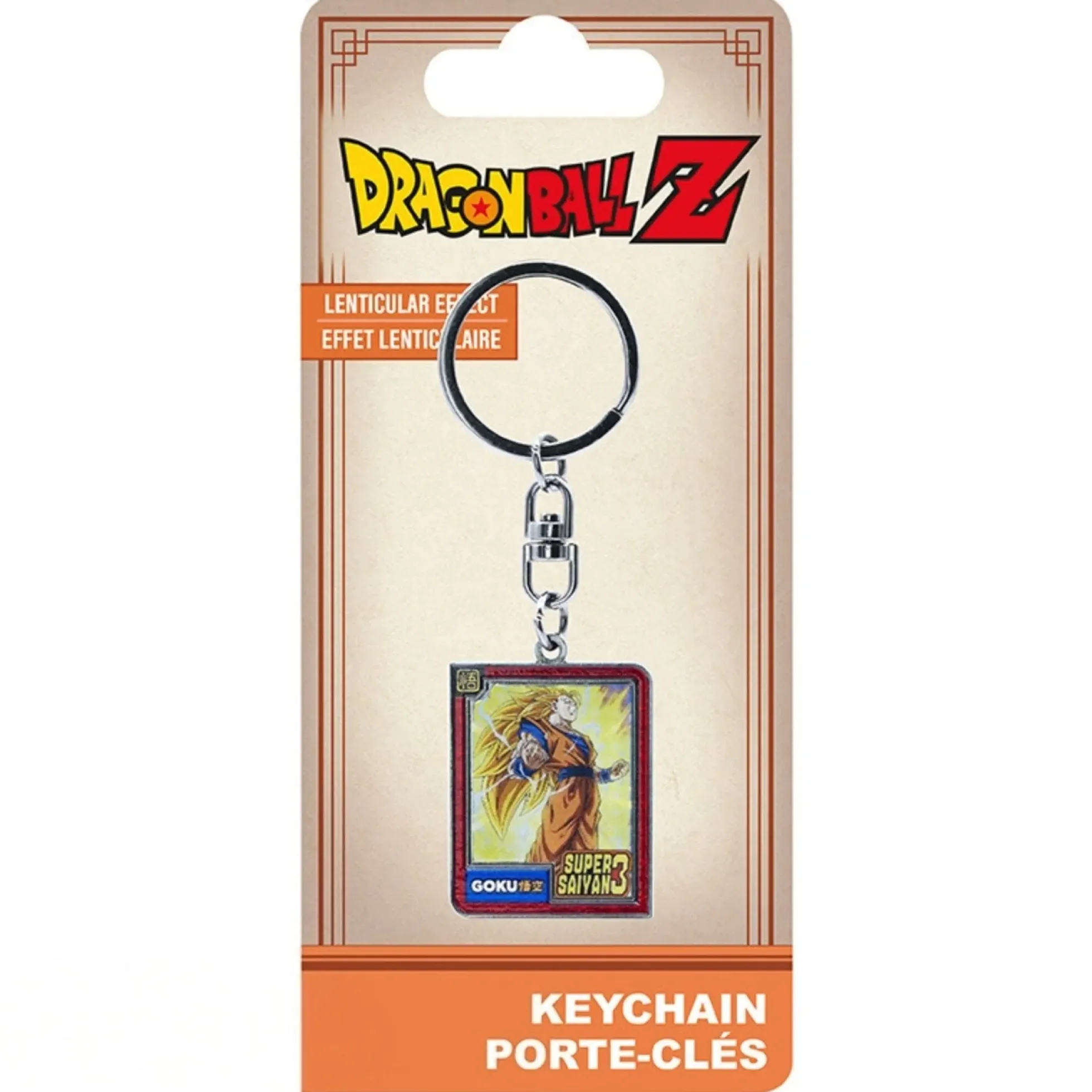 Dragon Ball Z Schlüsselanhänger Goku Super Saiyan 3 mit Hologrammeffekt