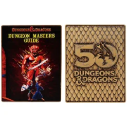Dungeons & Dragons Erste Auflage Limitiertes Metallbarren Set zum 50. Jubiläum