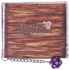 Dungeons & Dragons Geldbeutel Mimic (mit W20-Anhänger)