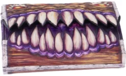 Dungeons & Dragons Geldbeutel Mimic (mit W20-Anhänger)