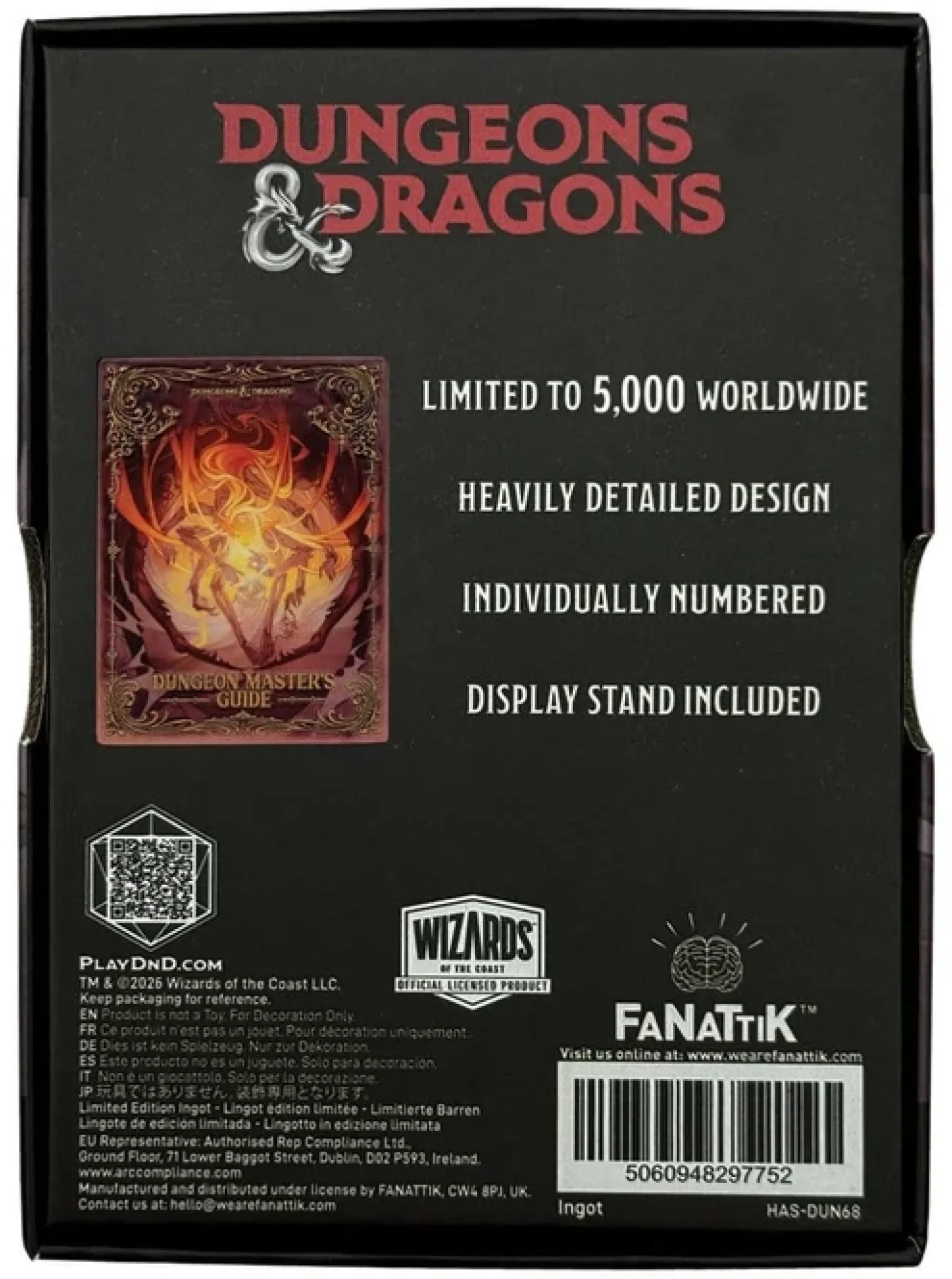Dungeons & Dragons Metallbarren Limitierte Auflage