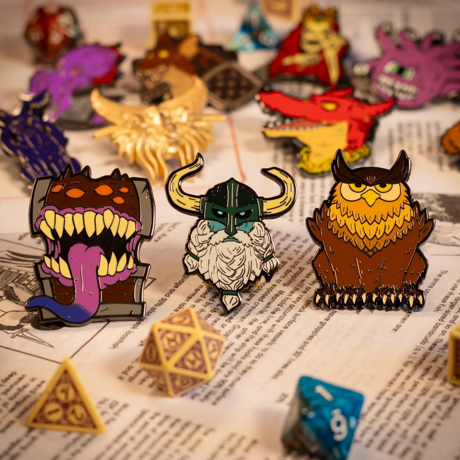 Dungeons & Dragons Mystery Pin