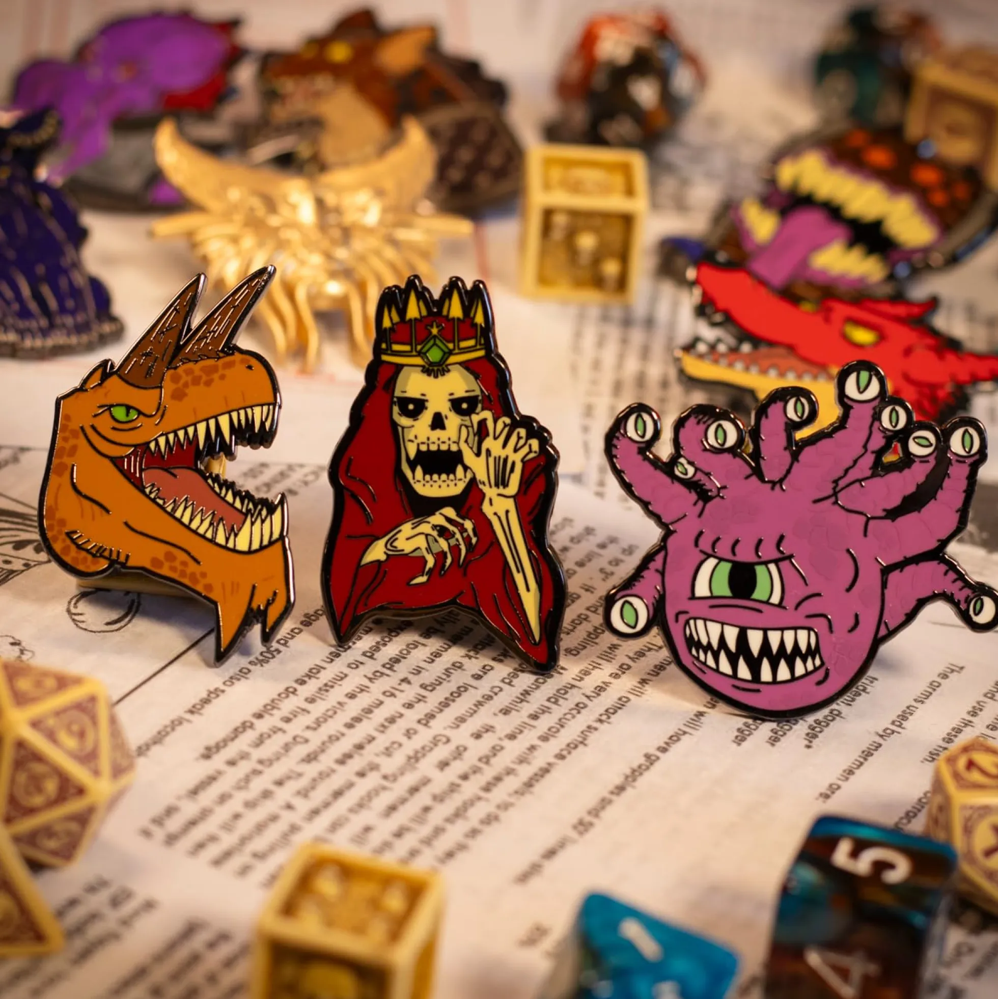 Dungeons & Dragons Mystery Pin