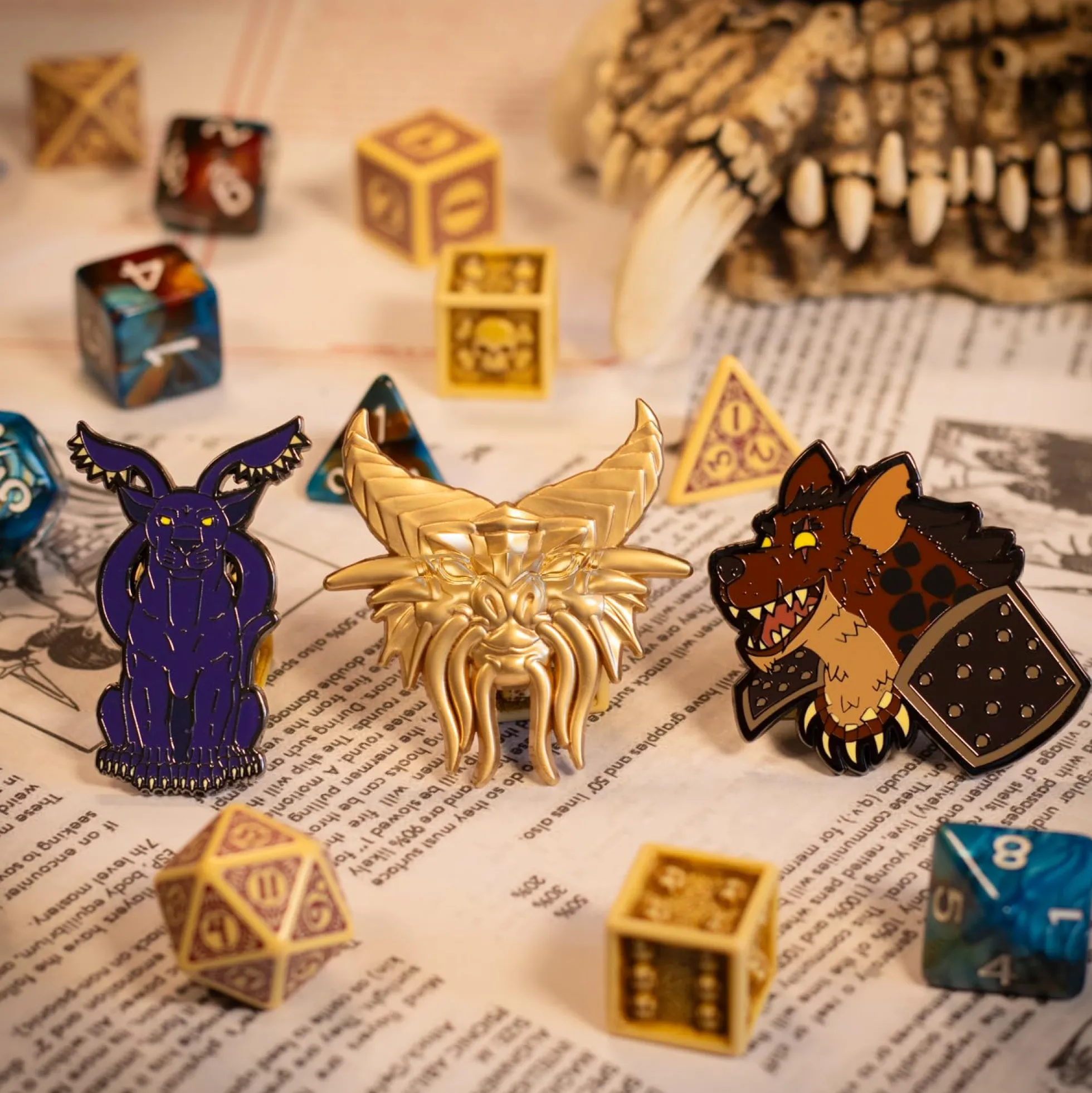 Dungeons & Dragons Mystery Pin