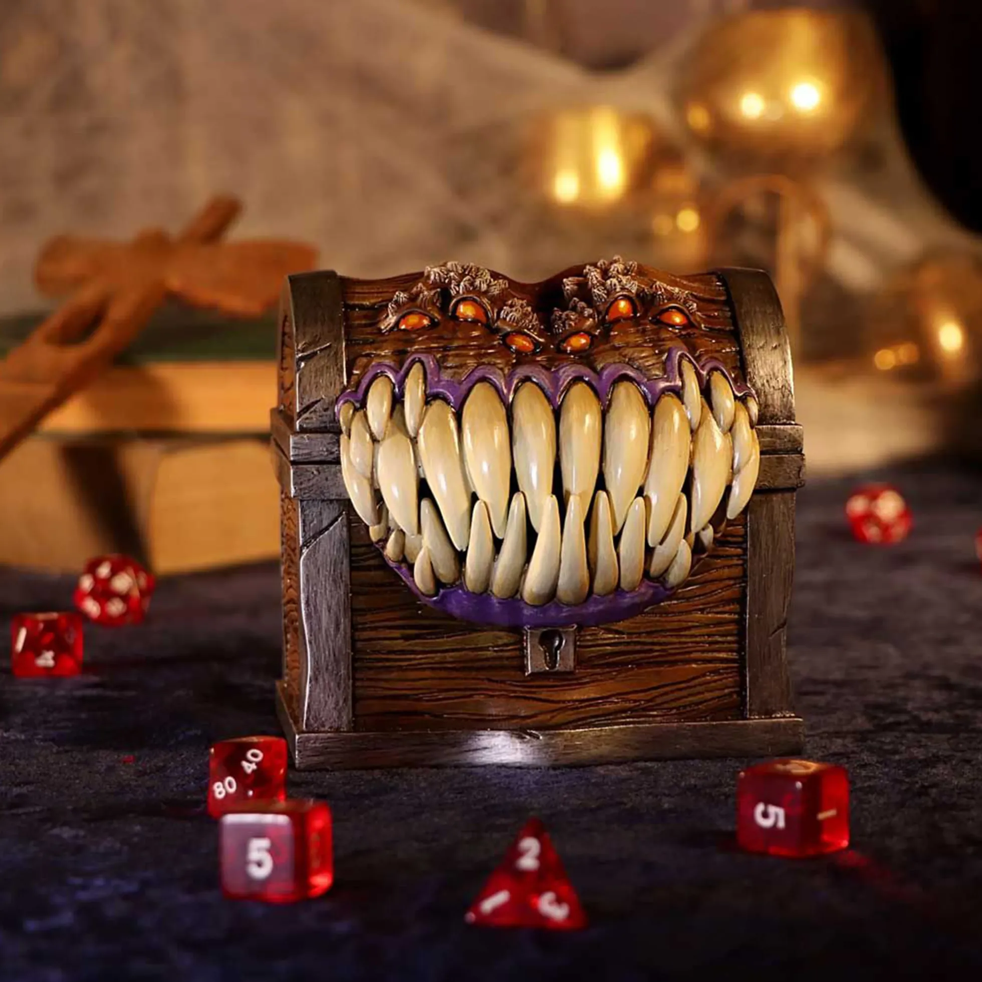 Dungeons & Dragons RPG Mimic Würfelbox