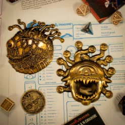 Dungeons & Dragons 50th Anniversary Beholder Medaillen 2er Set