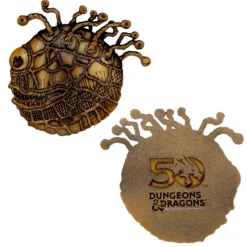 Dungeons & Dragons 50th Anniversary Beholder Medaillen 2er Set