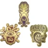 Dungeons & Dragons 50th Anniversary Pins 3er Set