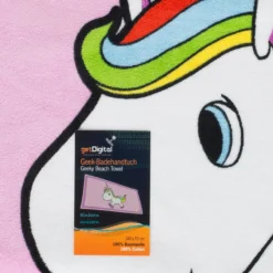 Einhorn Strand- und Badehandtuch