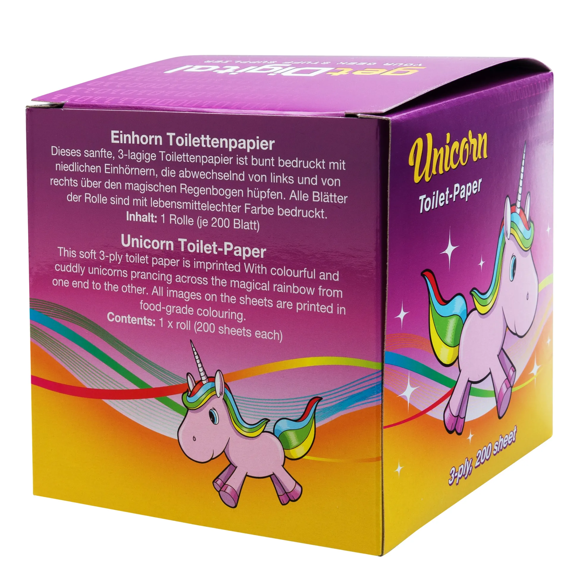 Einhorn-Toilettenpapier