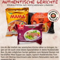 12er Nudelstraße Box - Deine asiatische Nudelbox