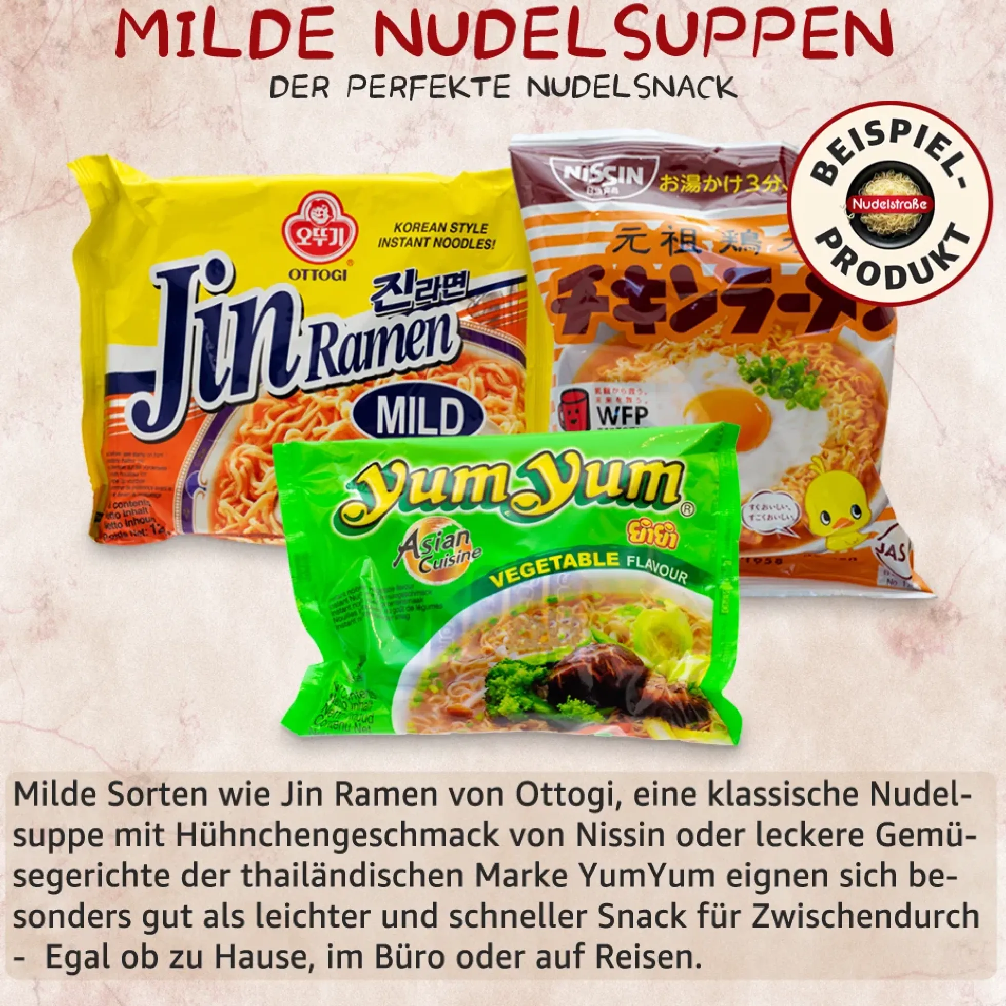 12er Nudelstraße Box - Deine asiatische Nudelbox