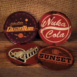 Fallout Untersetzer Set – 4 Stück