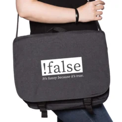 !false
