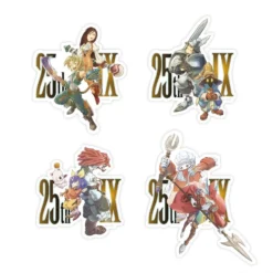 Final Fantasy IX Aufkleber-Set zum 25. Jubiläum