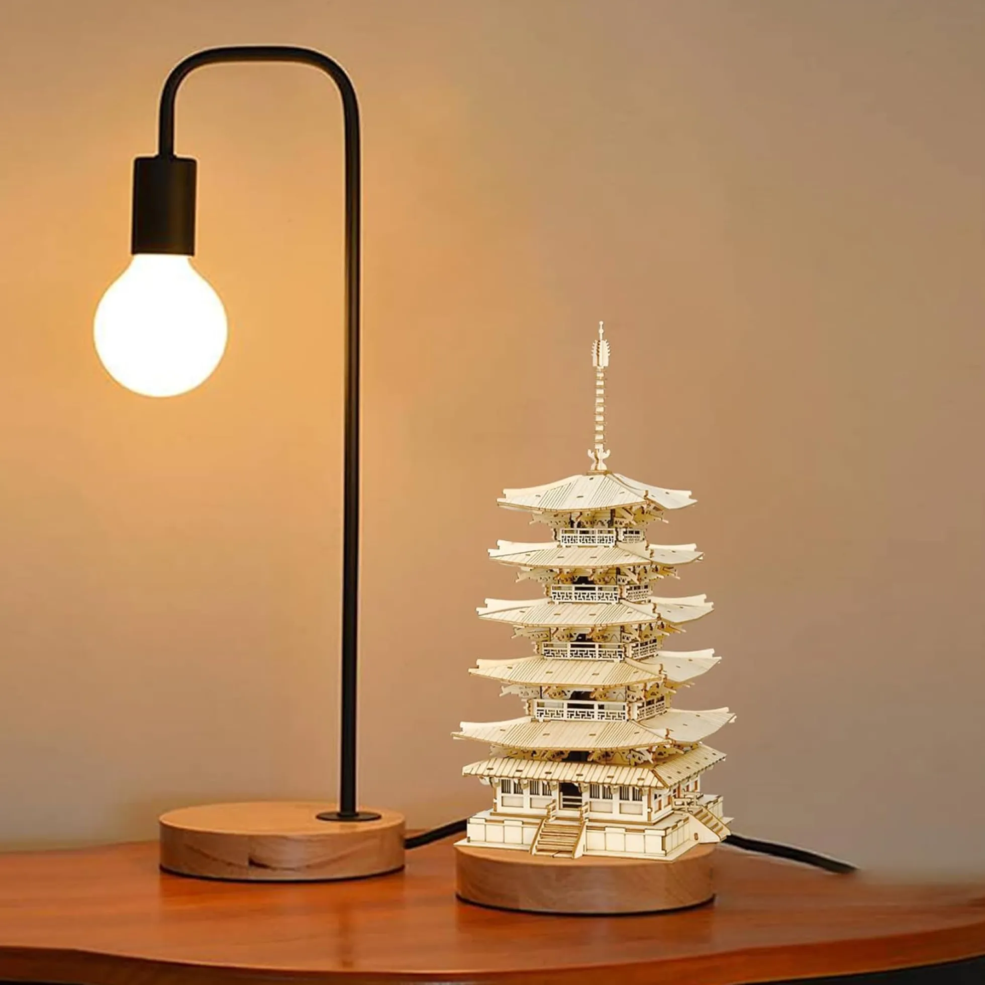 Fünfstöckige Pagode Holzbausatz