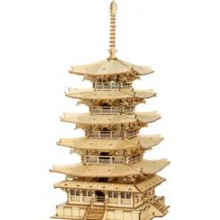 Fünfstöckige Pagode Holzbausatz