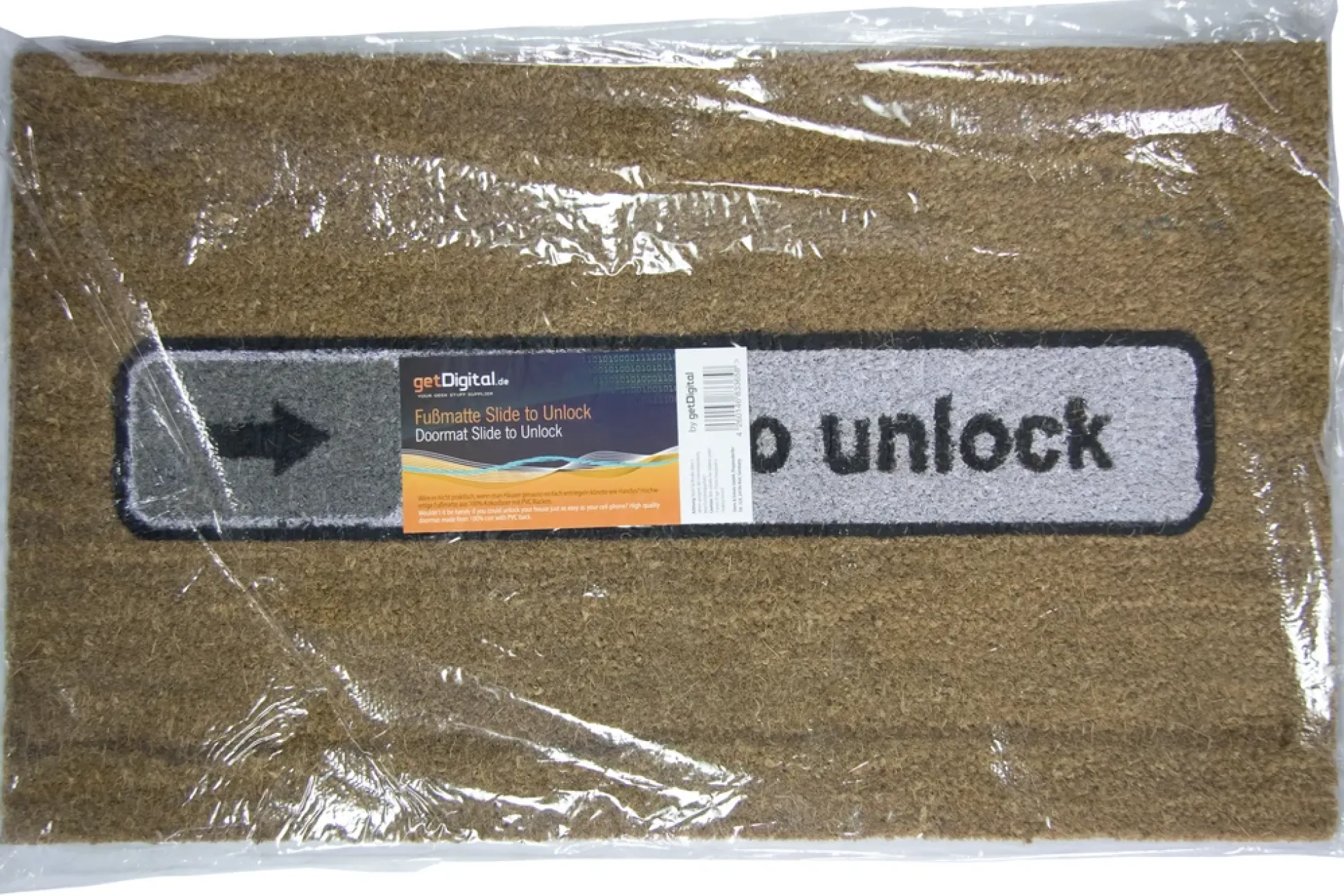 Fußmatte Slide to unlock aus Kokosfaser
