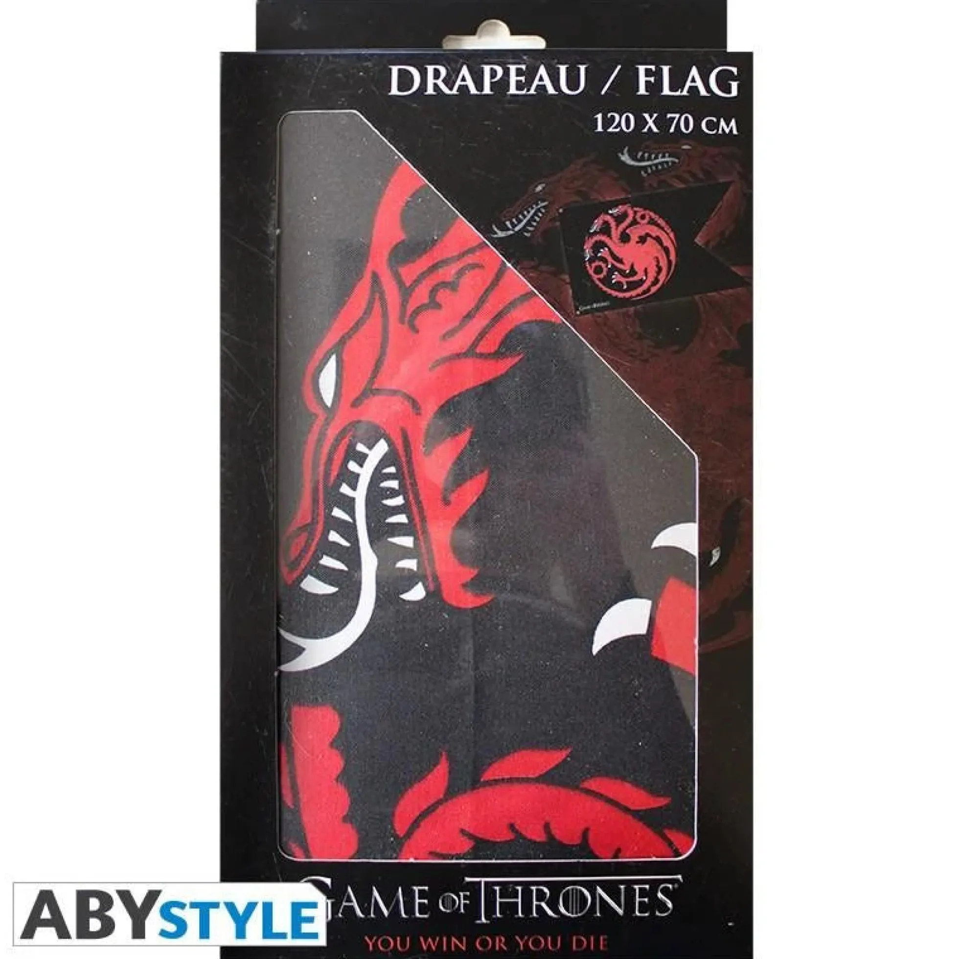 Game of Thrones Flagge Targaryen