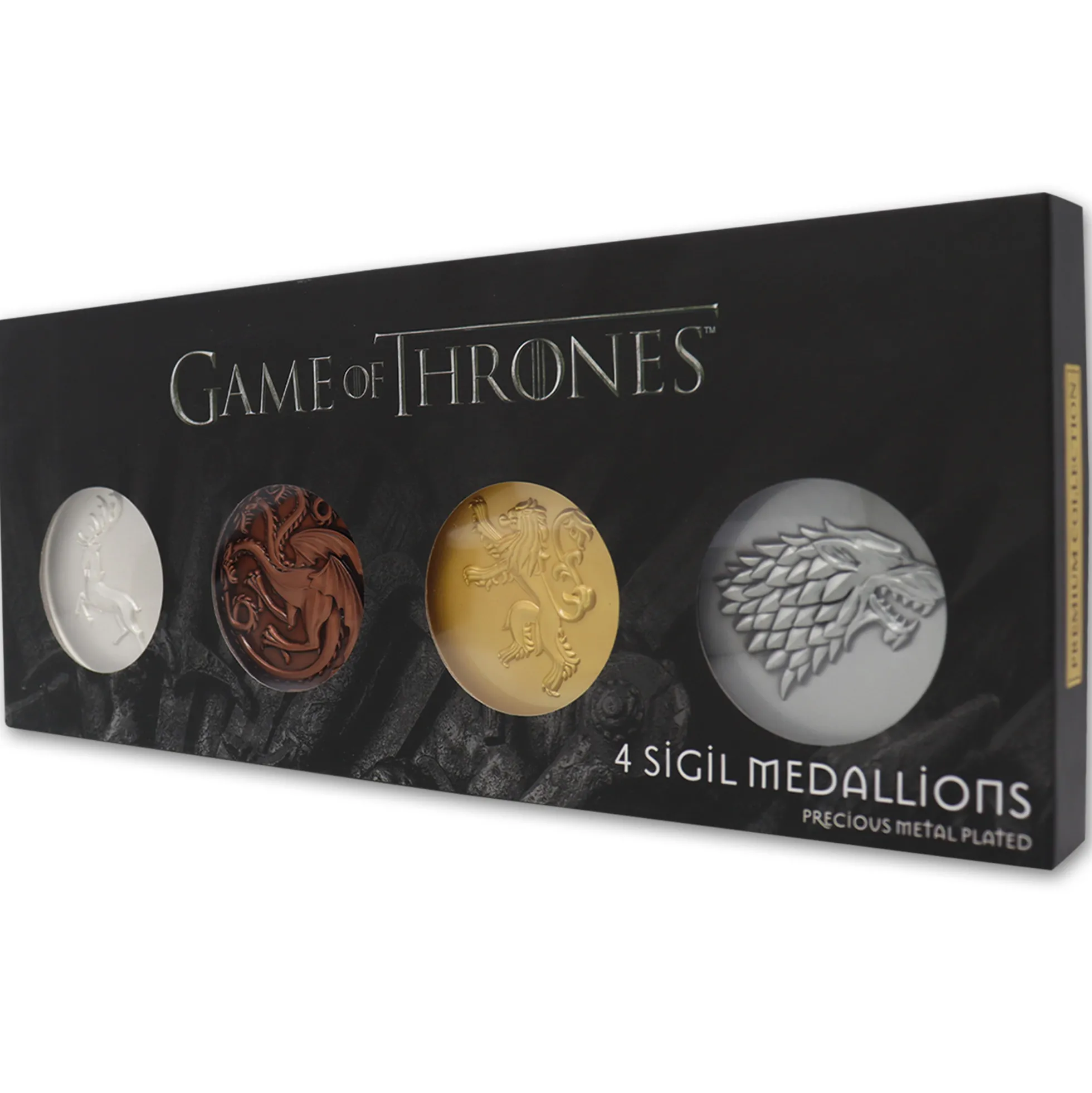 Game of Thrones Limited Edition Siegel-Medaillen-Set