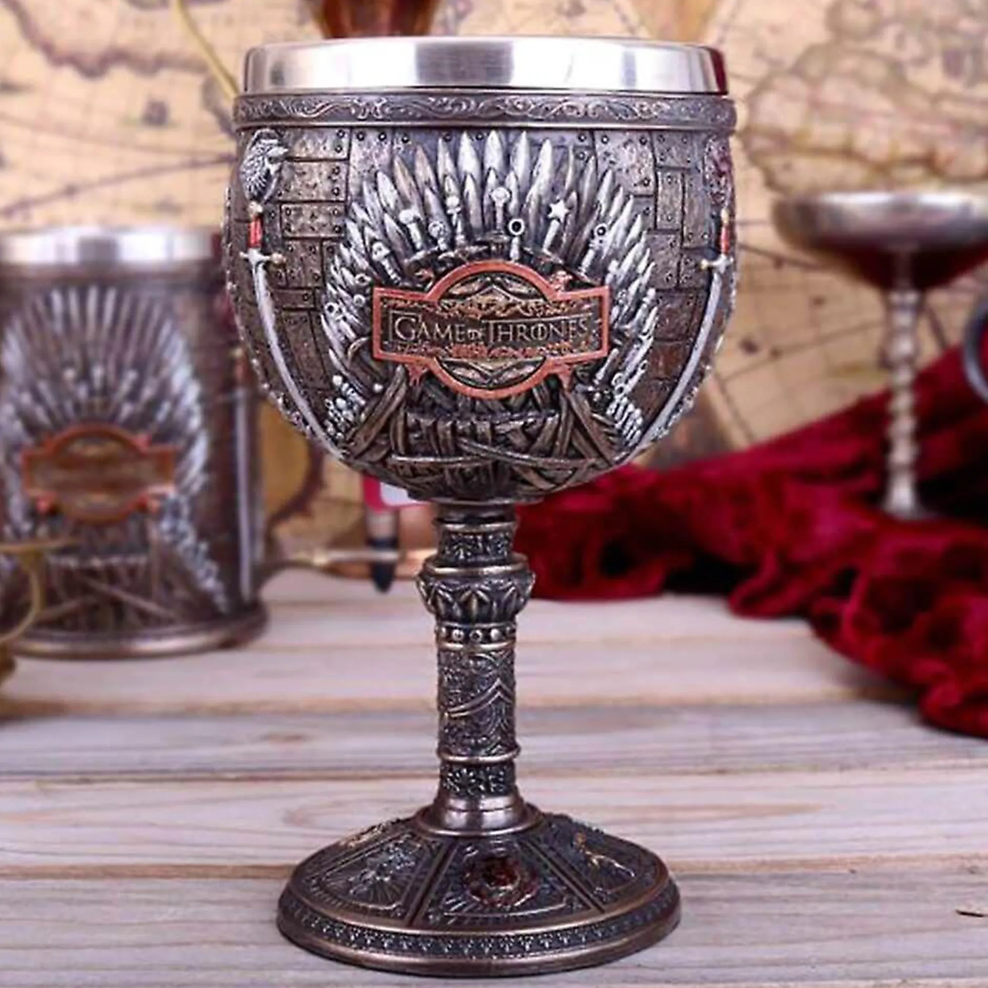 Game of Thrones Weinkelch Iron Throne