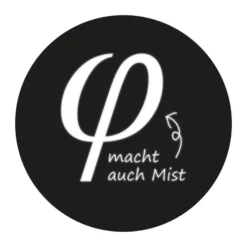Geek Aufkleber Kleinphi macht auch Mist