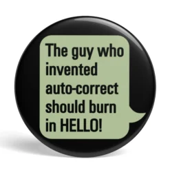 Geek Button Auto-Correct