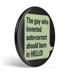 Geek Button Auto-Correct