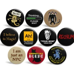 Geek Button 10er Bundle