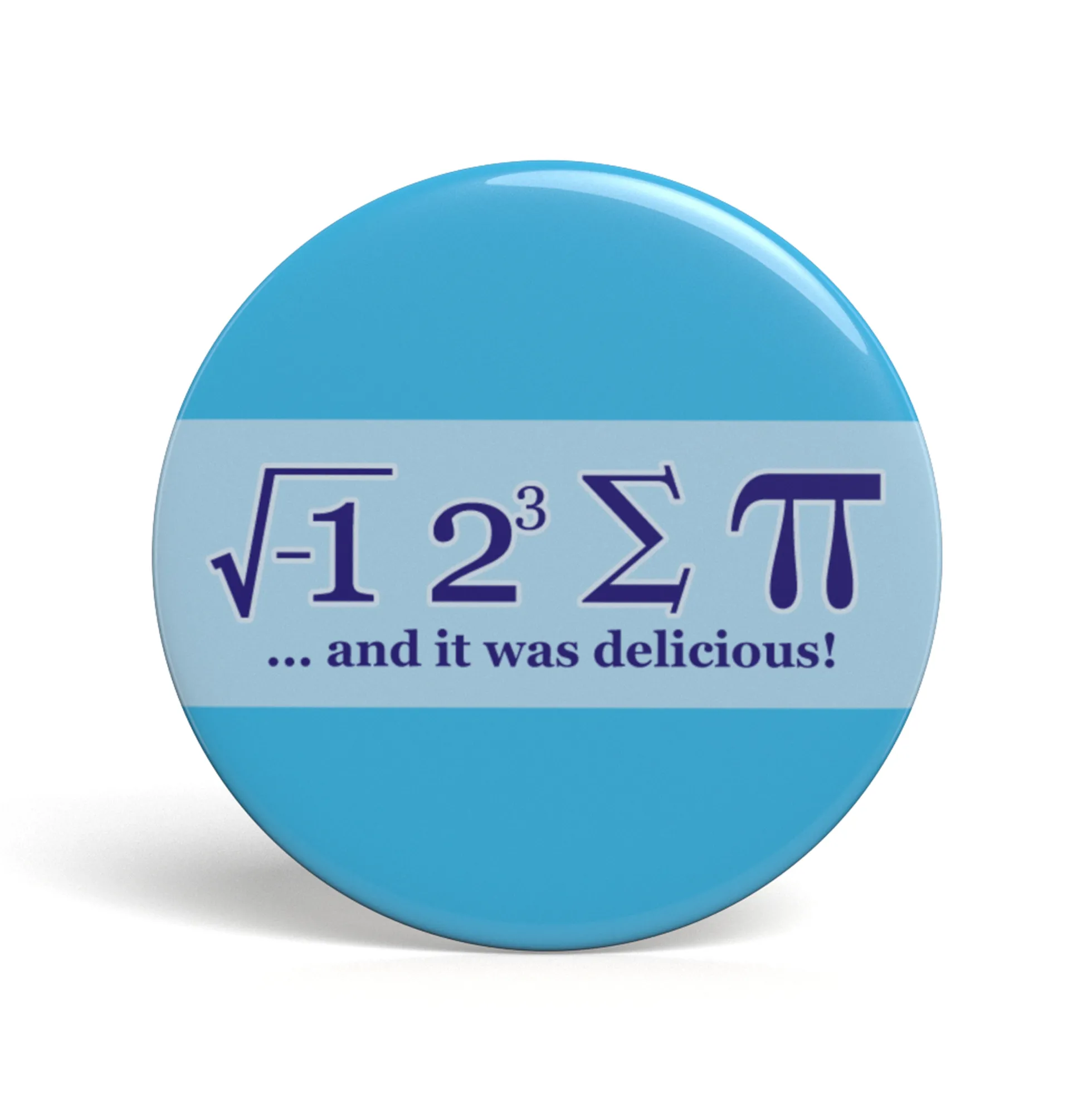 Geek Button I Ate Some Pie