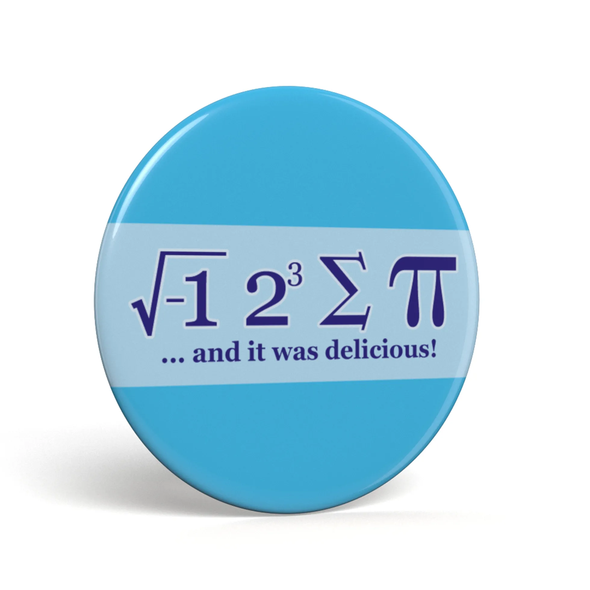 Geek Button I Ate Some Pie