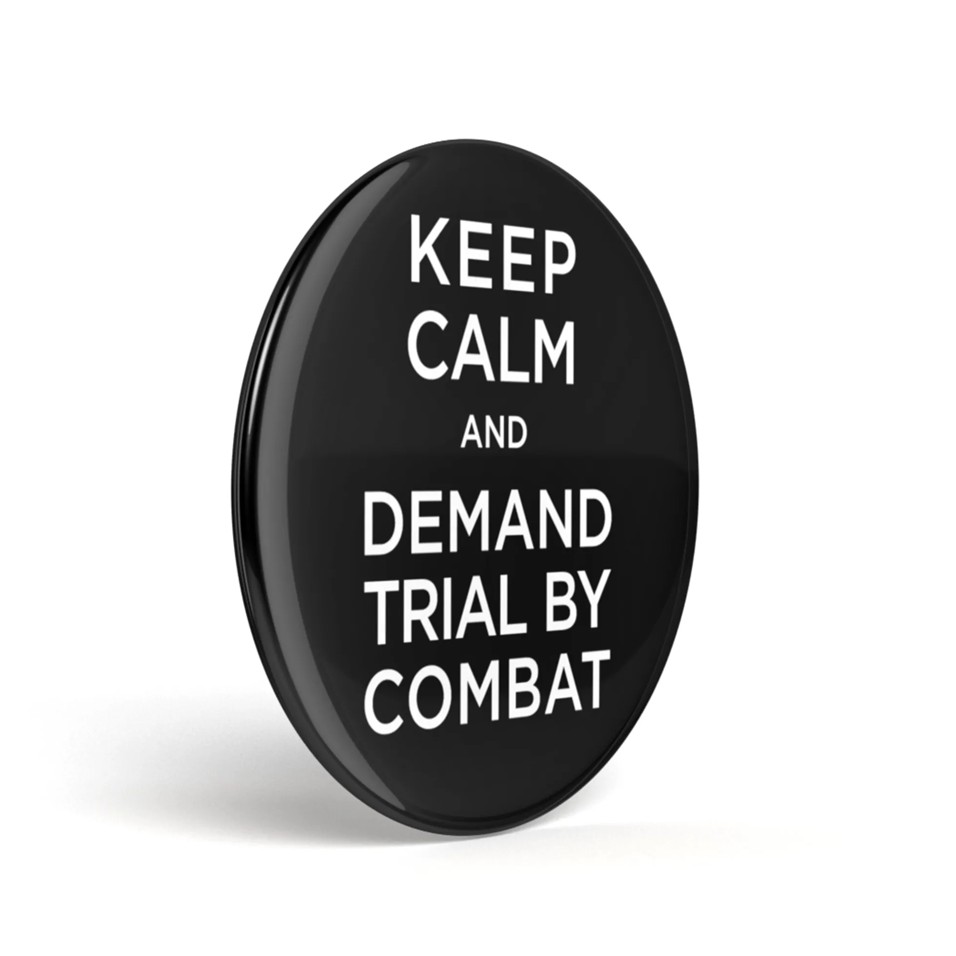 Geek Button Trial by Combat