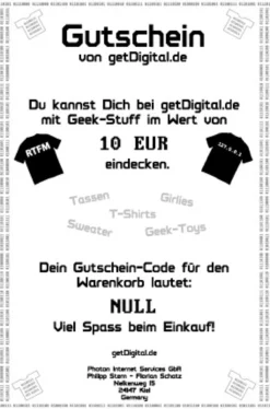 getDigital-Geschenkgutschein