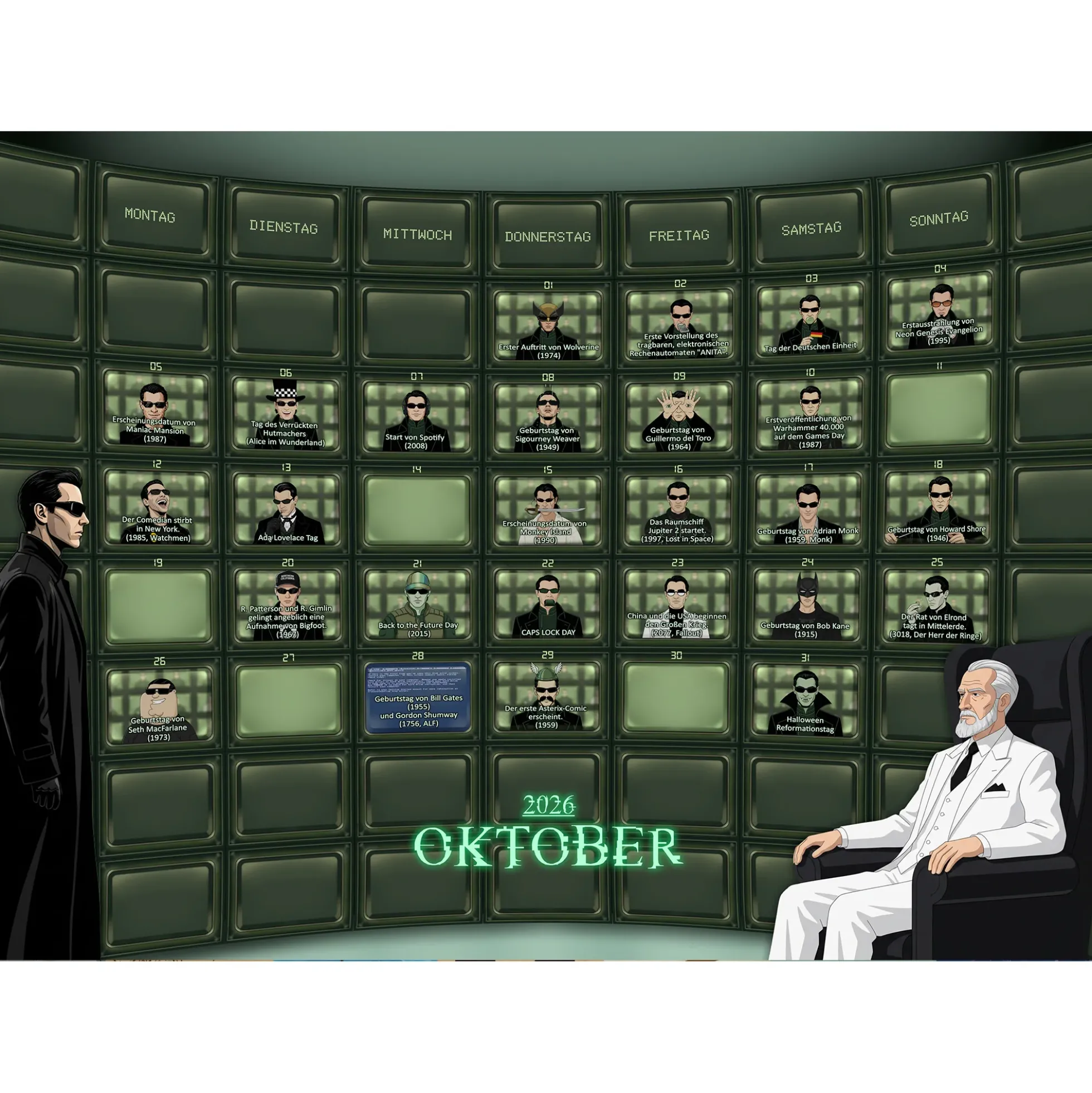getDigital Nerdkalender 2026
