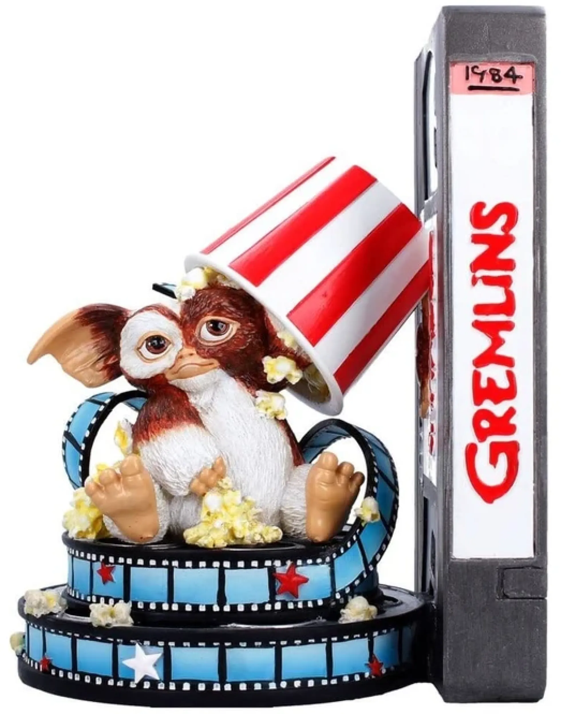 Gremlins Premium Buchstützen - Gizmo & Gremlin VHS-Design