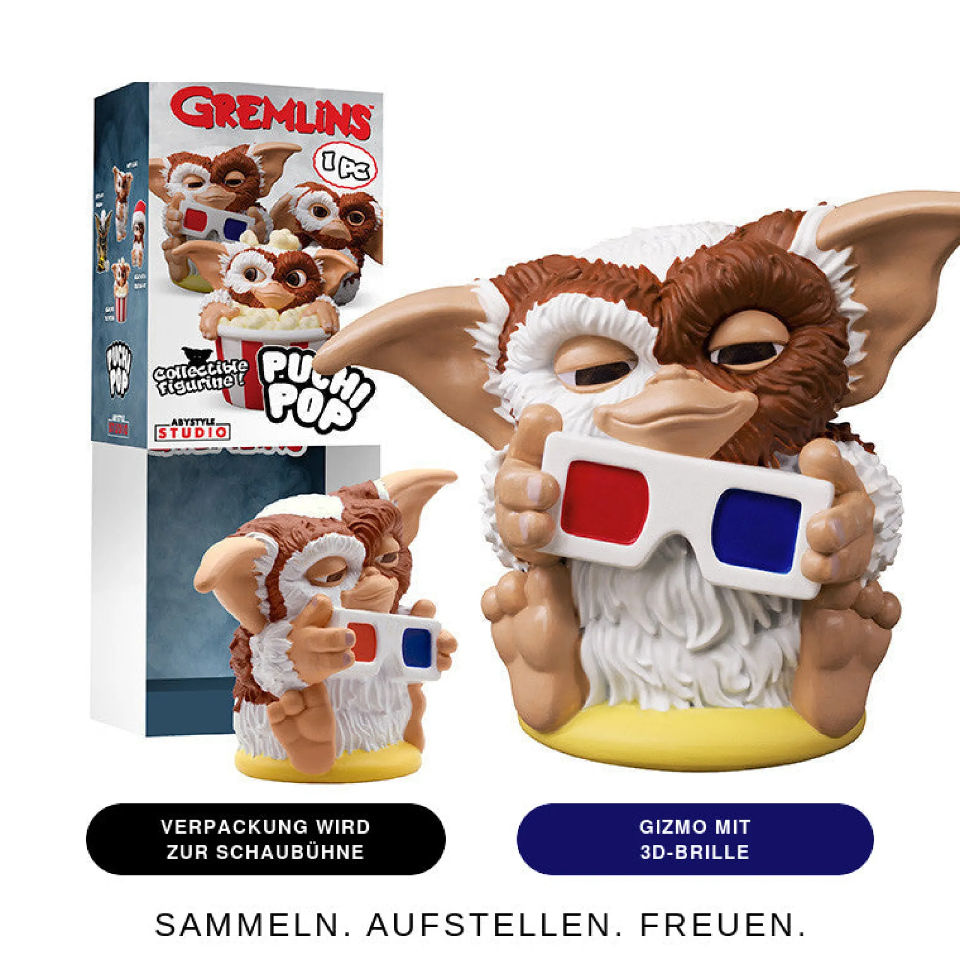 Gremlins Puchipop Sammelfigur Serie 1 (Blindbox, mit nicht wählbarem Motiv)