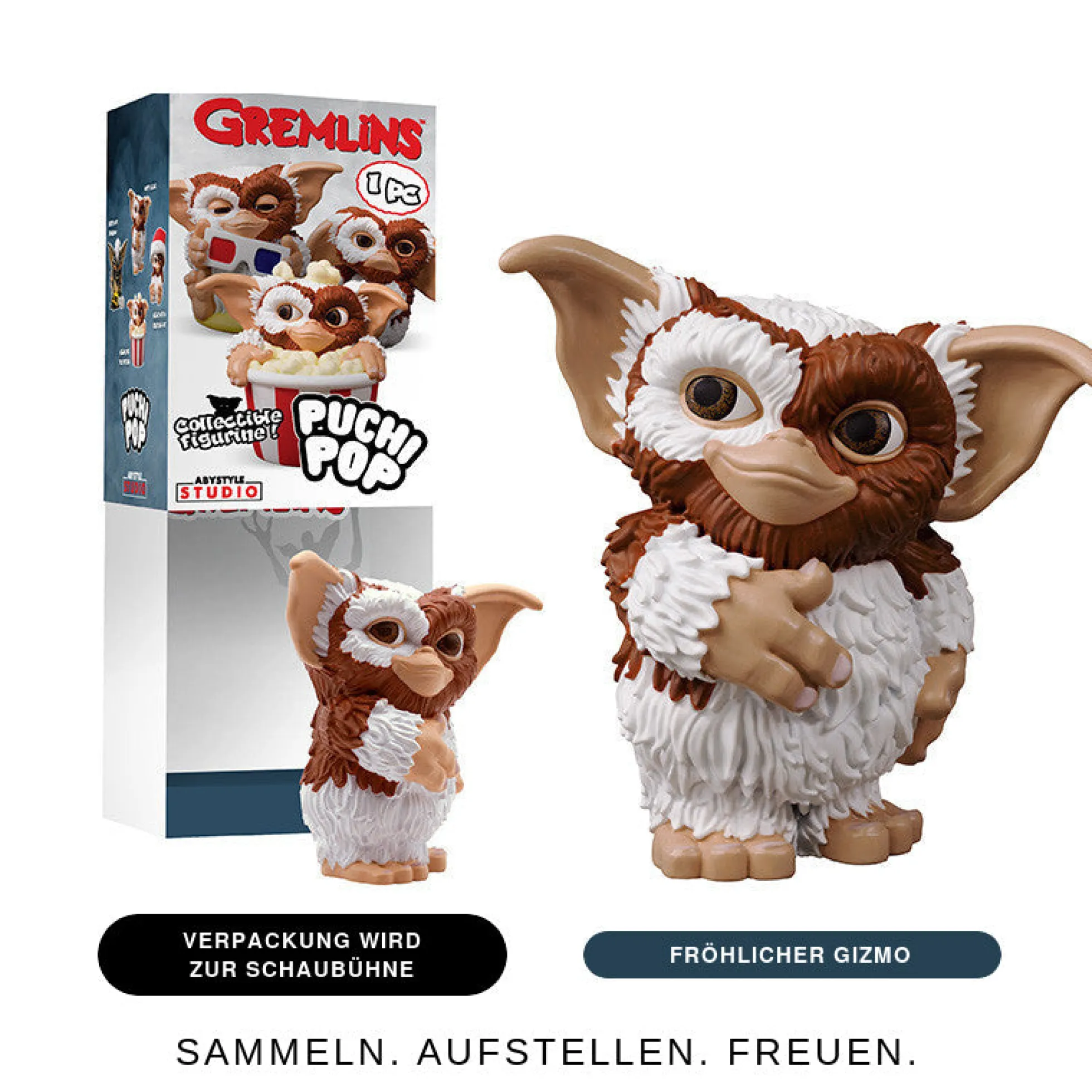 Gremlins Puchipop Sammelfigur Serie 1 (Blindbox, mit nicht wählbarem Motiv)