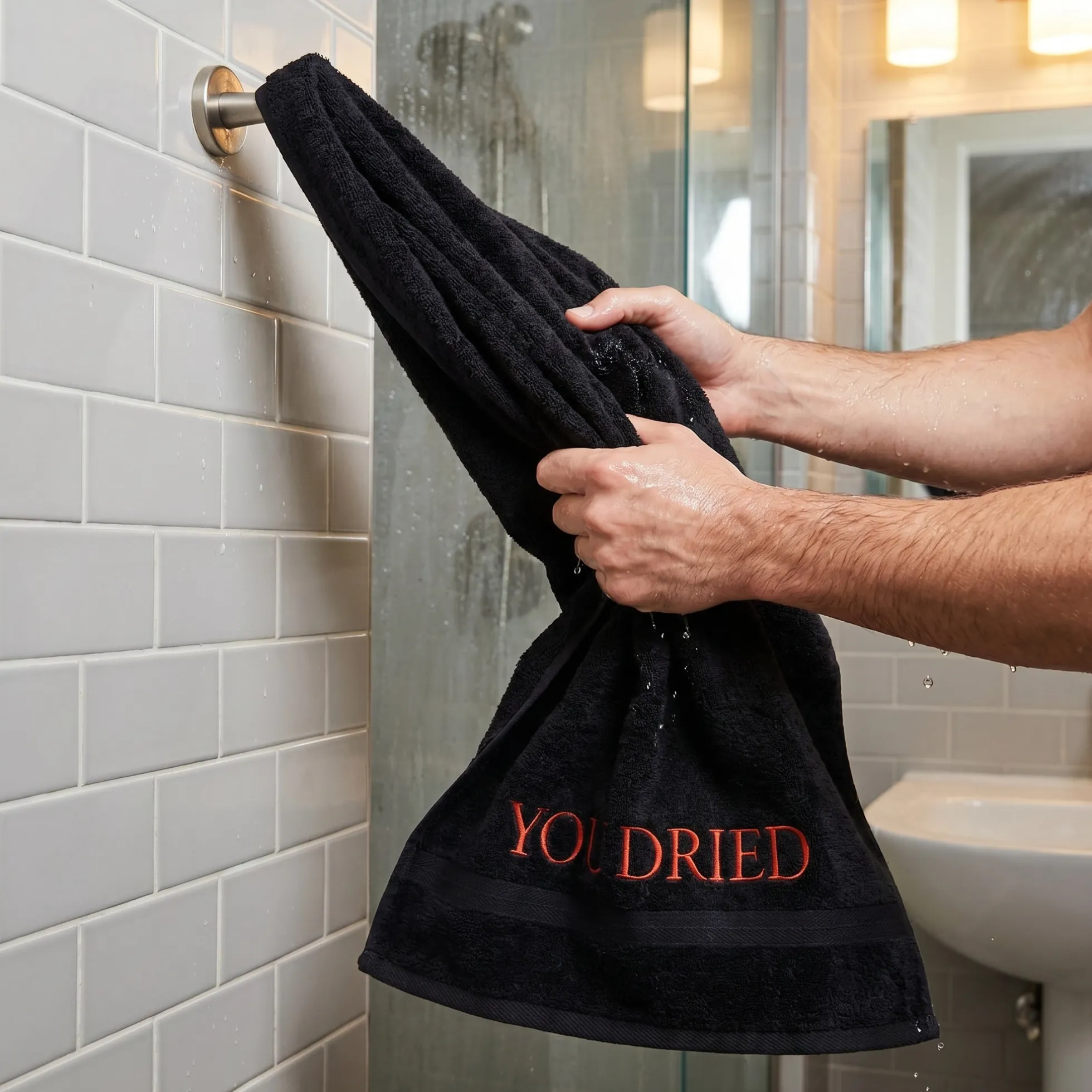 Handtuch "YOU DRIED"