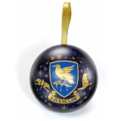 Harry Potter Christbaumkugel Ravenclaw mit Halskette