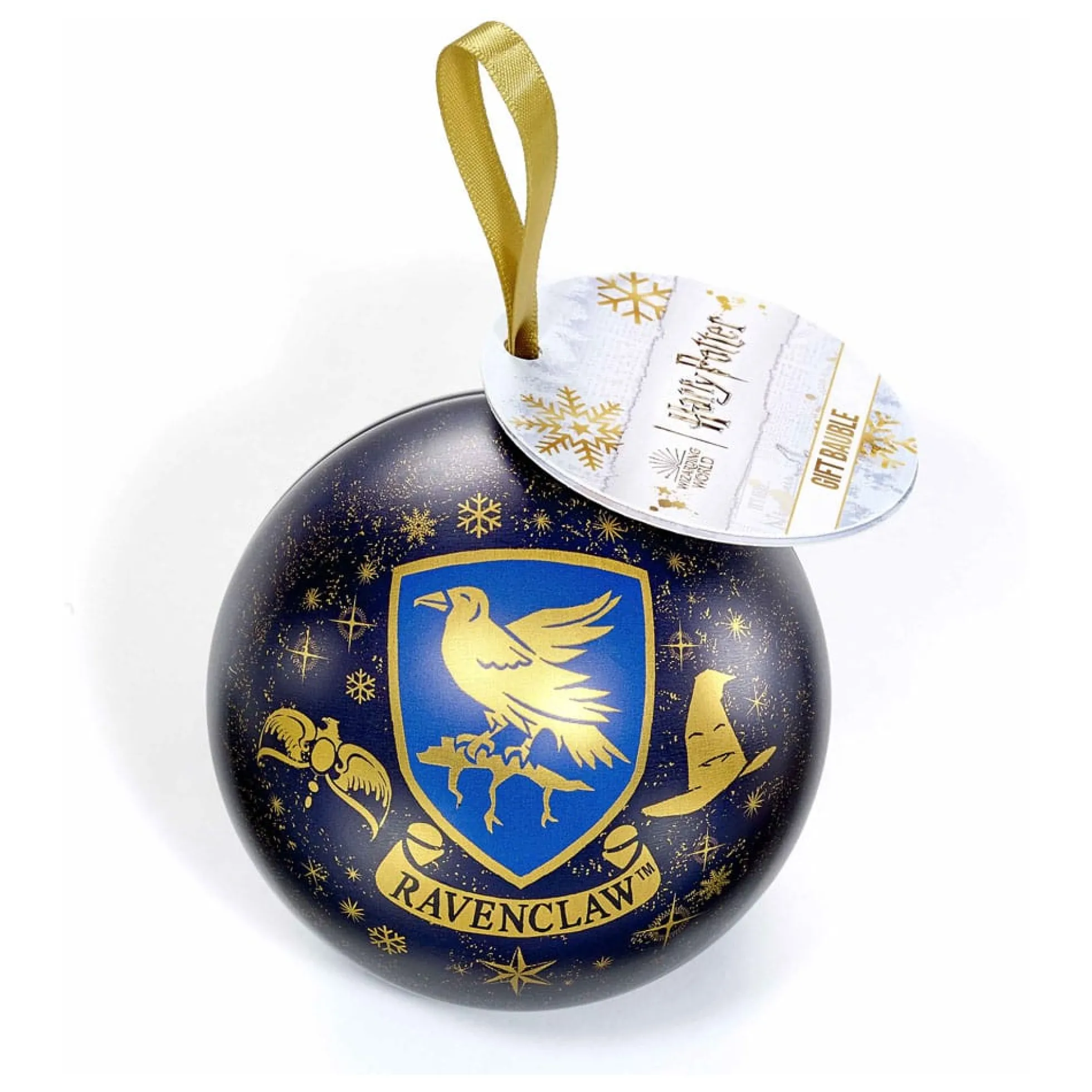 Harry Potter Christbaumkugel Ravenclaw mit Halskette
