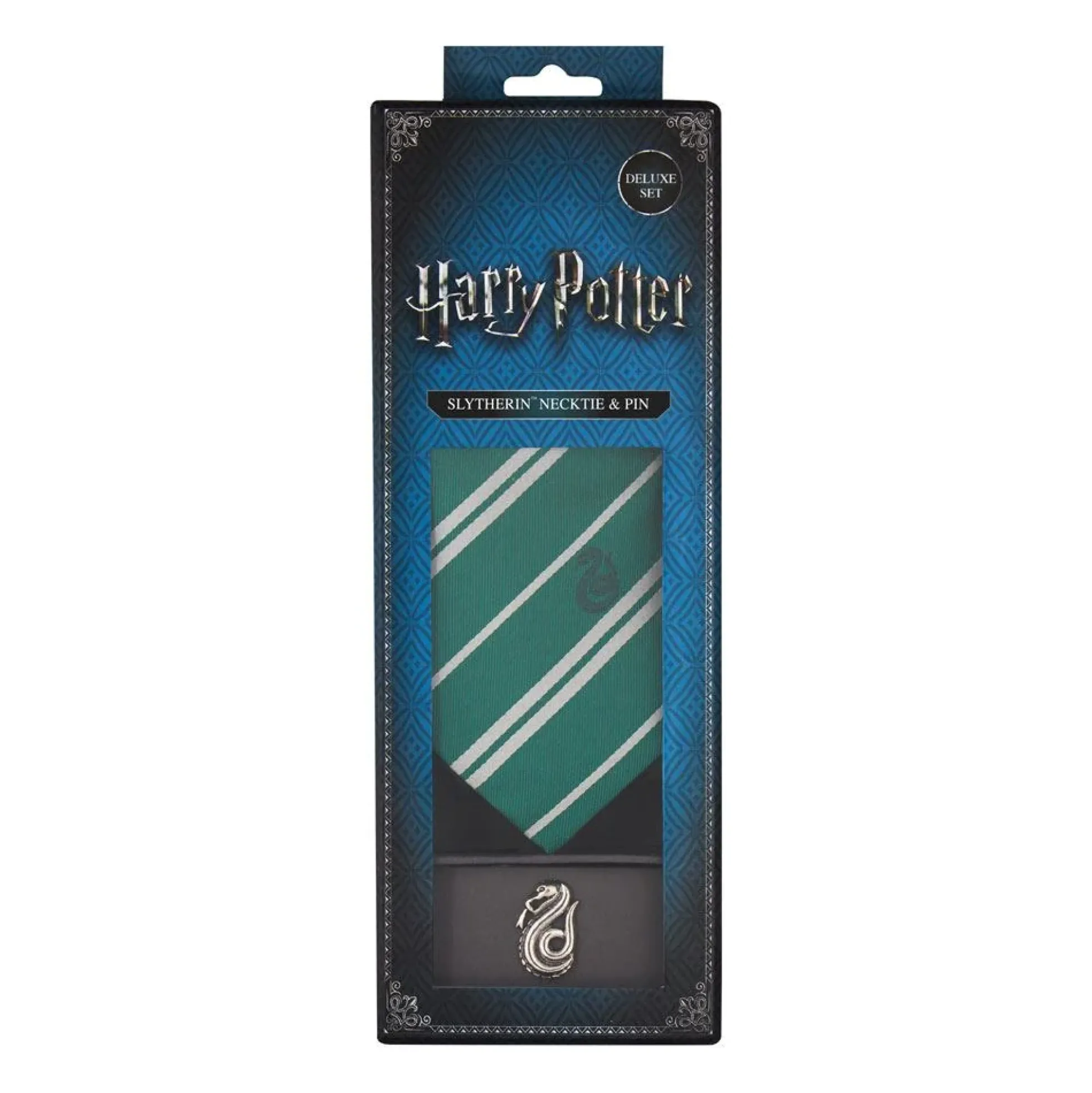 Harry Potter Deluxe-Set aus Krawatte und Ansteck-Pin