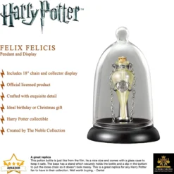 Harry Potter Felix Felicis Phiole Anhänger & Display