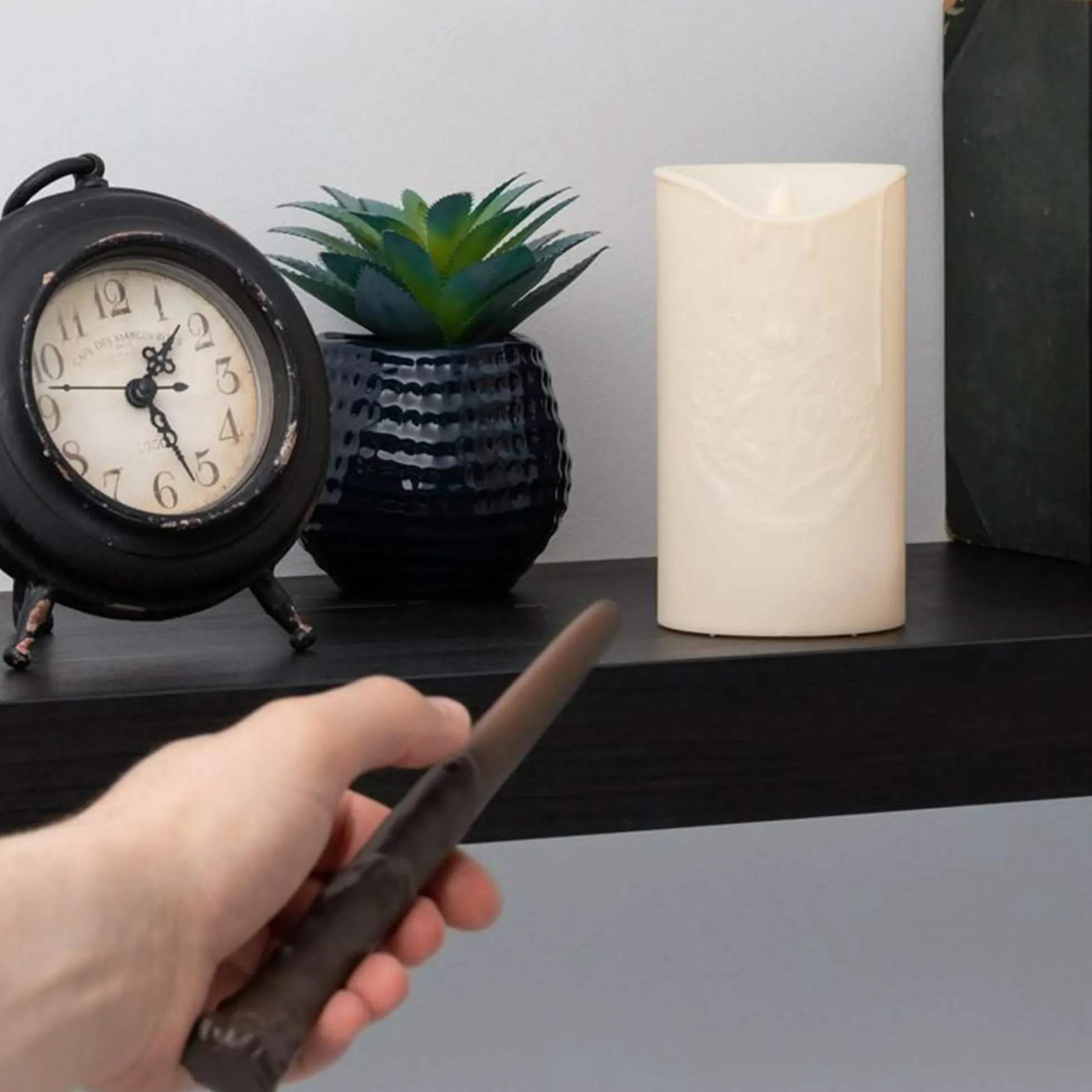 Harry Potter Kerzen-Lampe mit Zauberstab-Fernbedienung